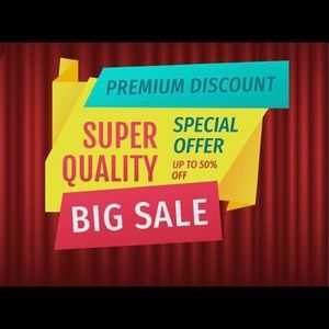 All items discounted!